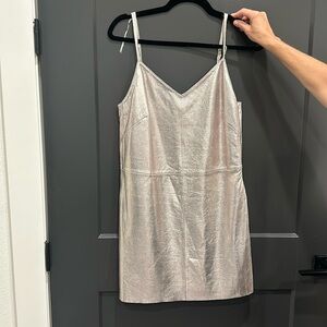 Leather Walter baker dress